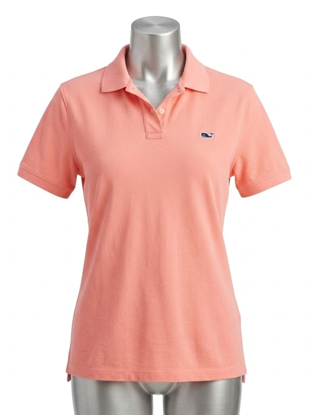 Vineyard Vines - Size M - Short Sleeve Polo - Soft Coral